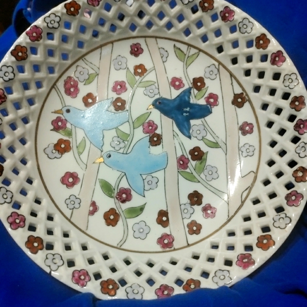 Country of the Orient deco plate